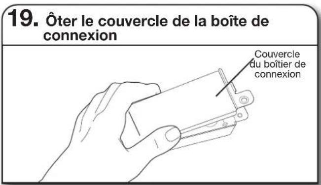 KITCHENAID KDTS324SBE - Retirer le boitier de raccordement - 2