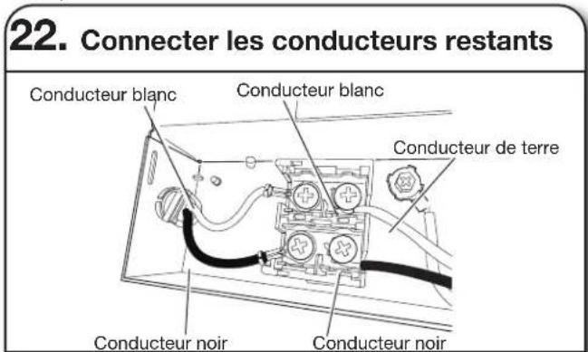 KITCHENAID KDTS324SBE - Retirer le boitier de raccordement - 7