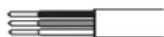 KITCHENAID KDTS324SBE - Pour le raccordement direct du lave-vaisselle : - 3