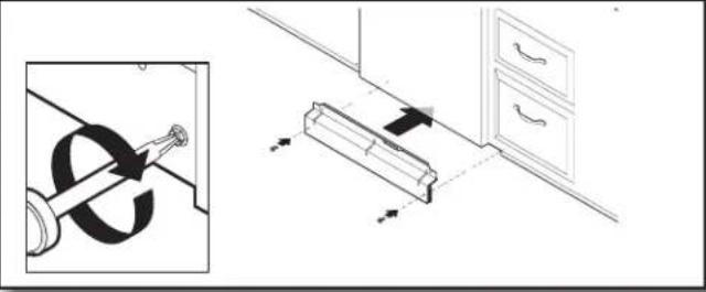 KITCHENAID KDTS324SBE - Réinstaller les panneaux d'accès - 1