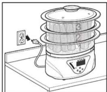 HAMILTON BEACH 37530 - How to Steam (cont.) - 5