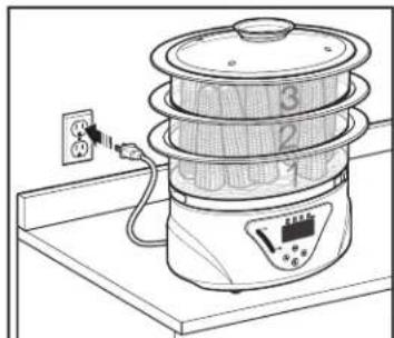 HAMILTON BEACH 37530 - How to Steam (cont.) - 1