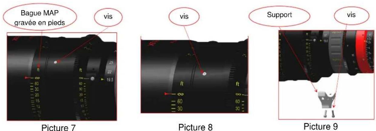 Angénieux Optimo 19.594 - R EPLACEMENT OF THE FOCUS ENGRAVED RING (FEET METERS) - 1