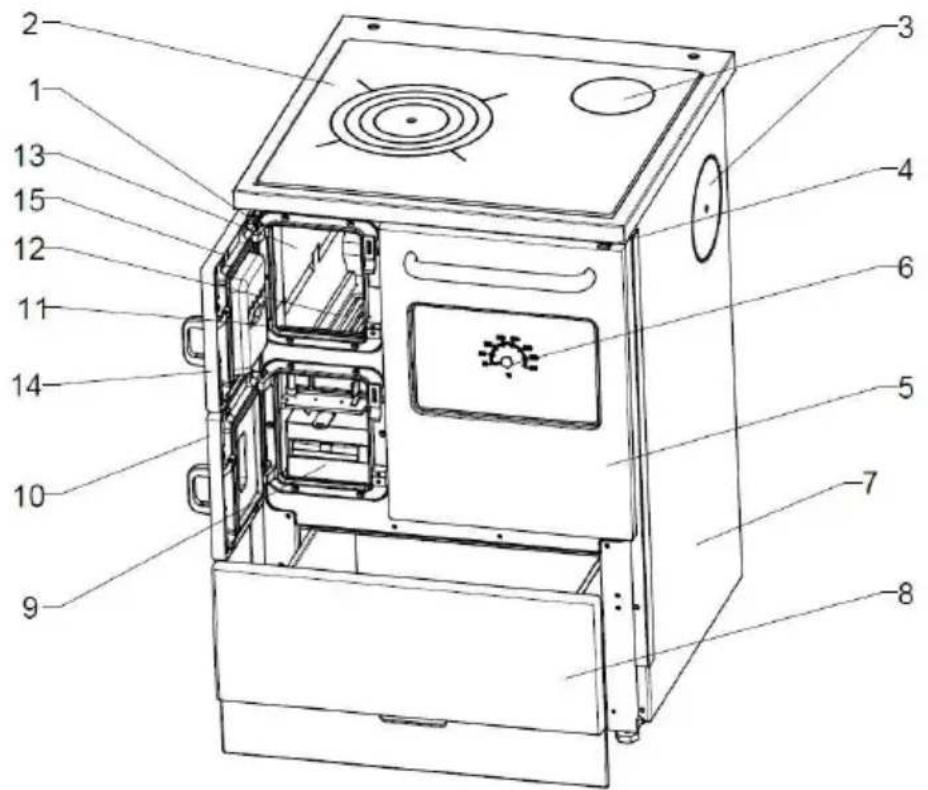 Wamsler K128 - Parts - 1