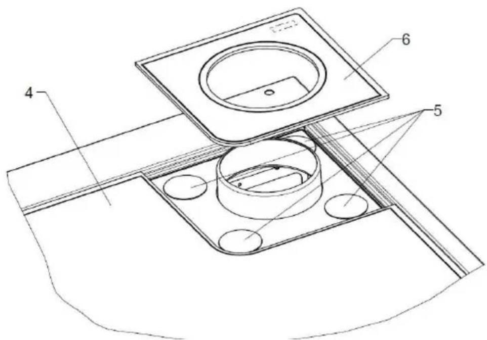 Wamsler K118 - Connecting flue gas at Ceran plate (only K128 / K128F) - 2