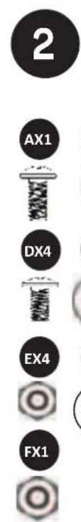 2 AX1 DX4 EX4 FX1