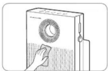 Coway Airmega AP1220B - ■ How to Clean Main Body of Product (every two to four weeks) - 1
