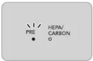 Coway Airmega AP1220B - Cómo forzar el restablecimiento del filtro - 2