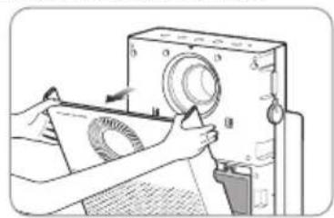 Coway Airmega AP1220B - ■ So wechseln Sie den Geruchsfilter / HEPA Filter aus (wenn die Filteralarmanzeige leuchtet) - 1