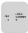 Coway Airmega AP1220B - Spia modalità turbo (Turbo) - 1