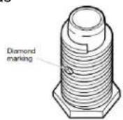 WHIRLPOOL WGD4307SW - Screw in leveling legs - 1