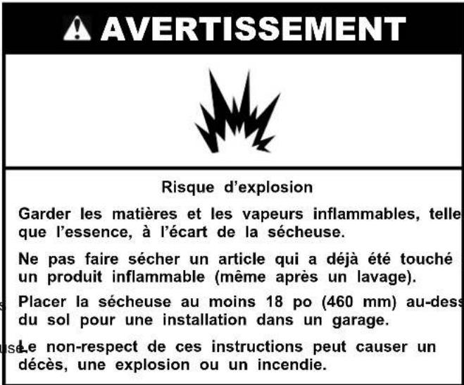 WHIRLPOOL WGD4307SW - Exigences d'emplacement - 1