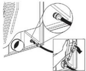 WHIRLPOOL WGD4307SW - Attach long hose to "Y" connector and tighten couplings - 2