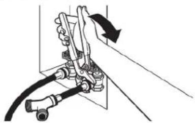 WHIRLPOOL WGD4307SW - Serrer les raccords - 1