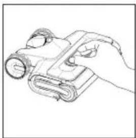 MEDION H20 - Removing and cleaning the microfi bre roller - 1