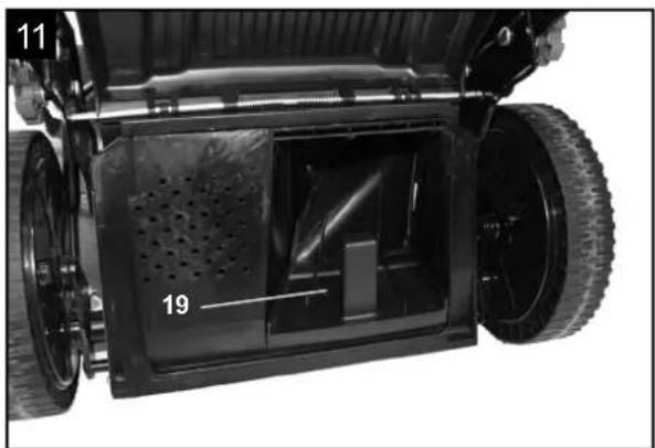 Close-up of a vehicle's rear wheel and dashboard showing internal components (no text or symbols visible)
