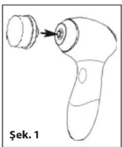HOMEDICS WDB300EU - AKSESUARLARIN TAKILMASI - 1