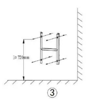THOMSON HR10T16 - Installazione del termosifone elettrico - 3
