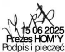 THOMSON HR10T16 - Obowiazujace nomy: - 1