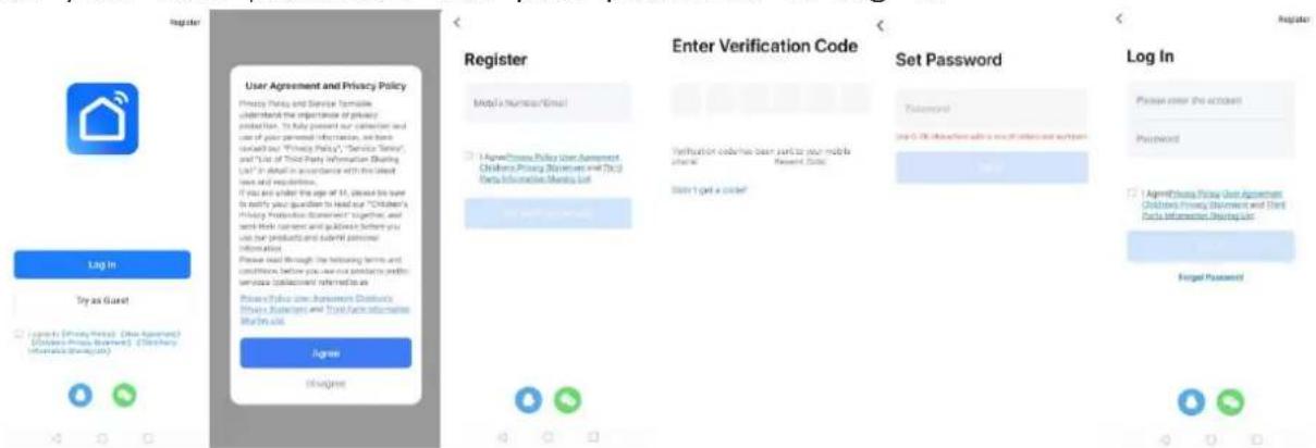THOMSON HR10T16 - 2) Registration - 1