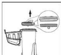 EUREKA PowerSpeed NEU182C - Washable dust cup filters - Clean monthly - 2