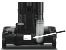 EUREKA PowerSpeed NEU182C - Where to find important vacuum information - 1