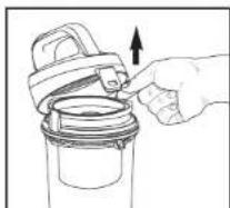 EUREKA PowerSpeed NEU182C - Washable dust cup filters - Clean monthly - 1