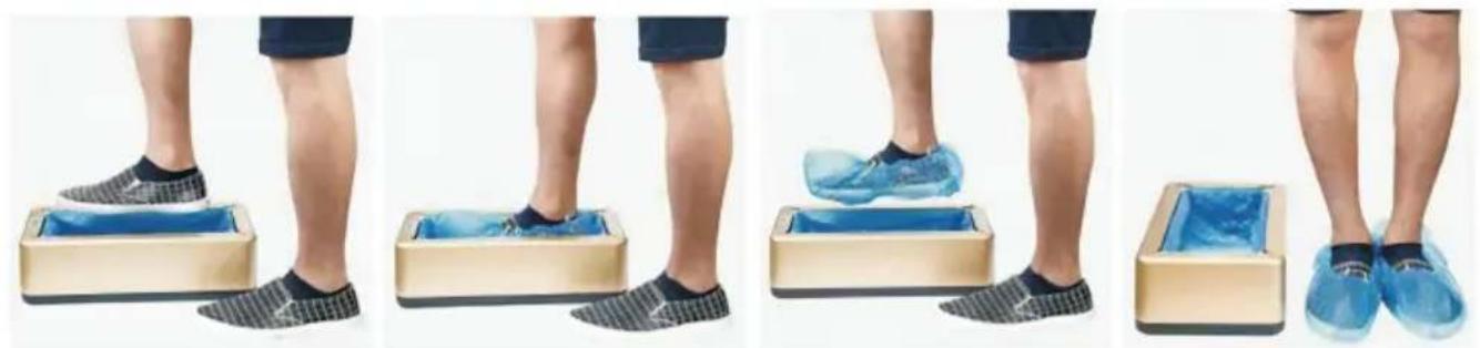 Vevor A1 - DISTRUTORE AUTOMATICO DI COPRISCARPE - 1