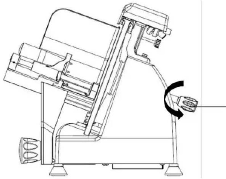 Vevor 1ACS110 - Pour démonter la trancheuse : - 1