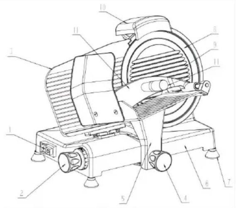 Vevor 1ACS110 - CONOSCI LA TUA AFFETTATRICE - 1