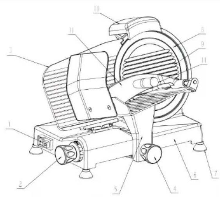 Vevor 1ACS110 - UW SNIJMACHINE LEREN KENNEN - 1