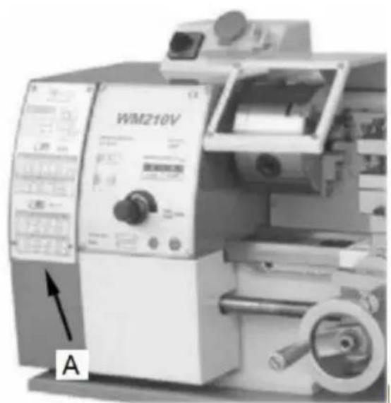 Vevor WM210V - Changer de vitesse - 4
