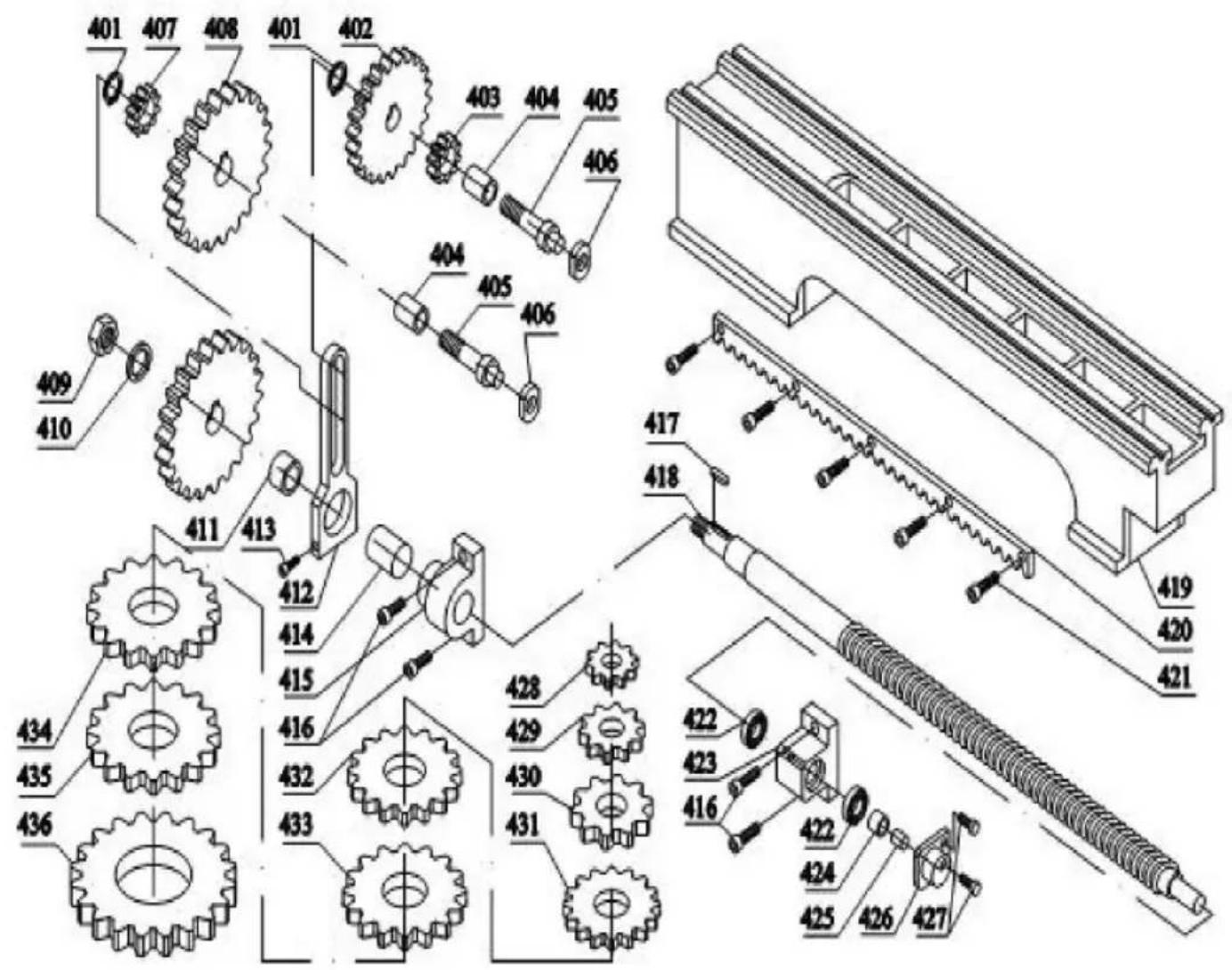 Vevor WM210V - Schürzenmontage - 2