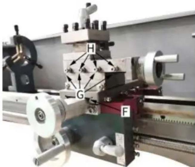Vevor WM210V - Adjustment of Top slide - 1