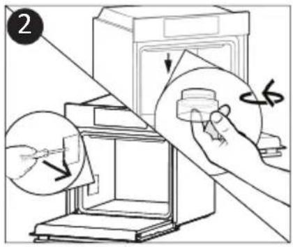 CANDY F IDC B100IT - Changing the Bulb (A seconda del modello del forno.) - 2