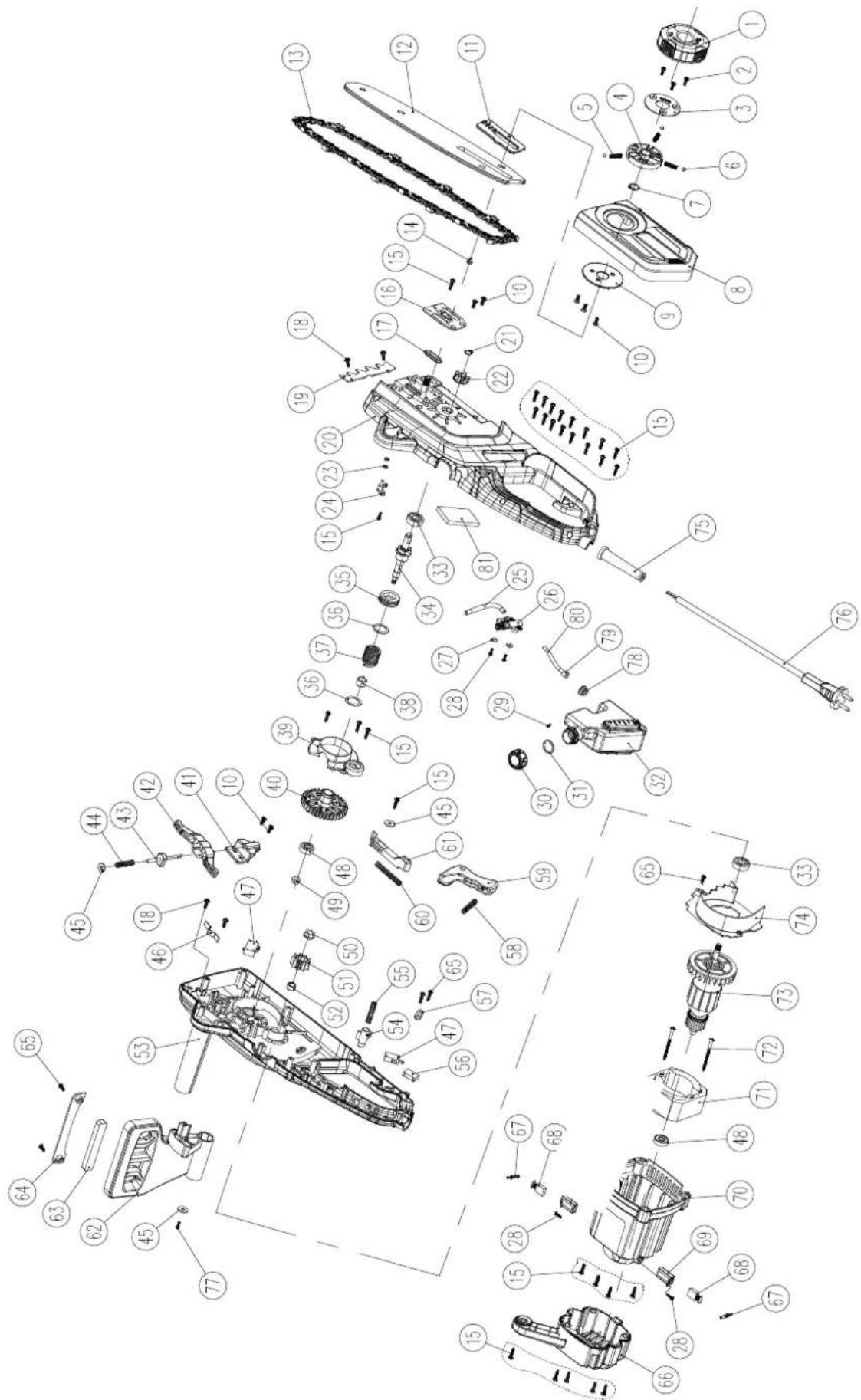 SCHEPPACH CSE 2200 - Dépannage - 1