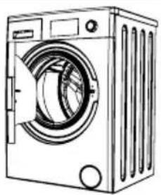 SHARP ESNFB914AWNAFR - Insertion du linge dans la machine - 1
