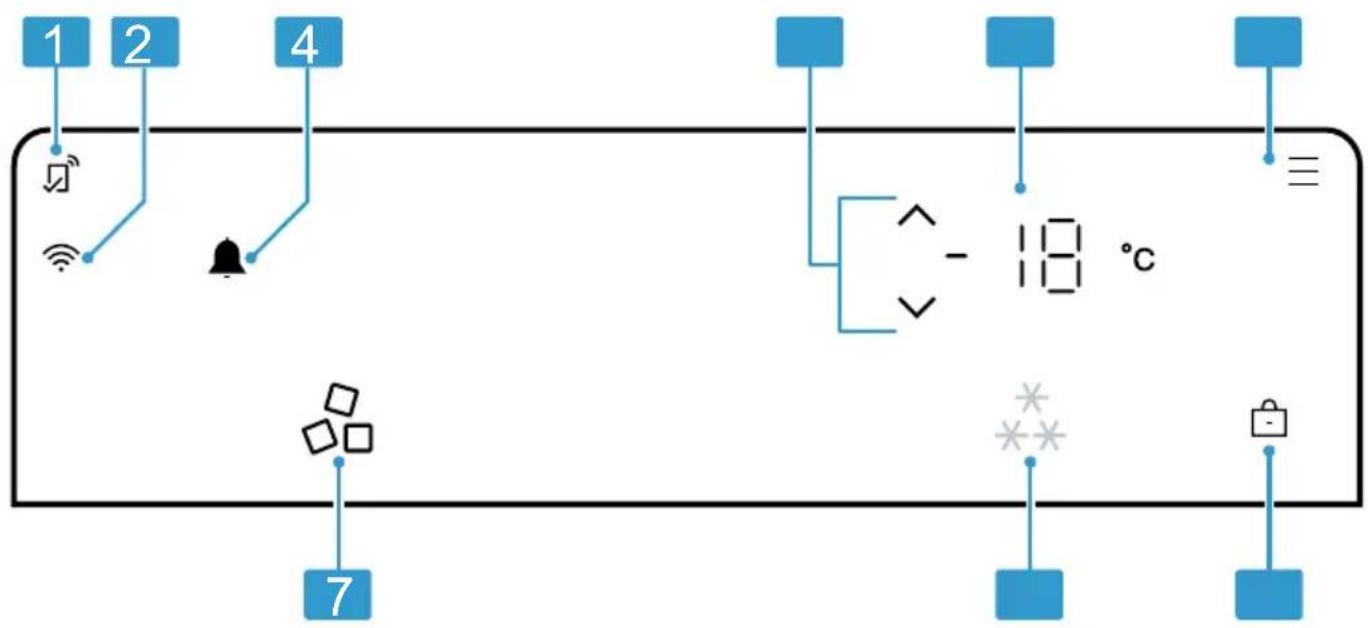 GAGGENAU RVF497190 - Bandeau de commande - 1