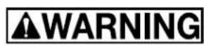 Hestan KRD304 - CAUTION - 1