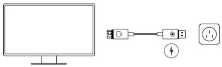 AVer WH100 - Connect the receiver. - 1