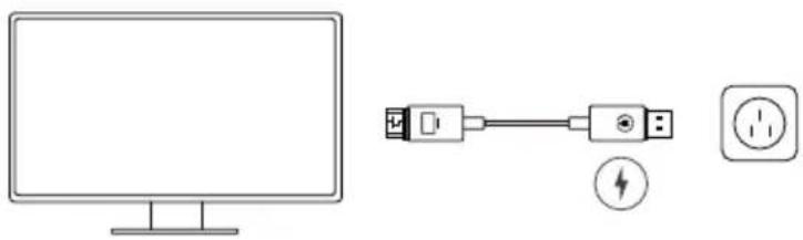 AVer WH100 - Connect the receiver. - 1