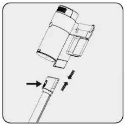 BEKO PowerClean VRT 86325 VI - Installazione del corpo e della spazzola - 1