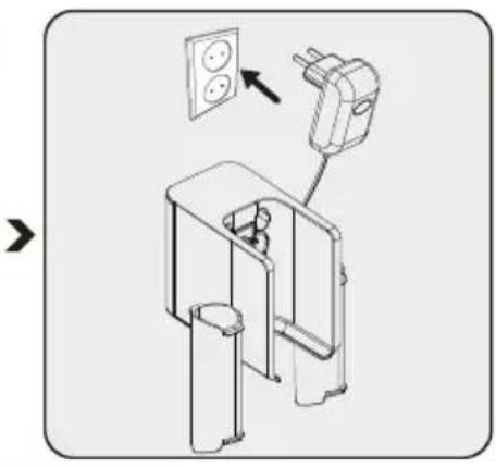 BEKO PowerClean VRT 86325 VI - Installazione della stazione di ricarica - 3