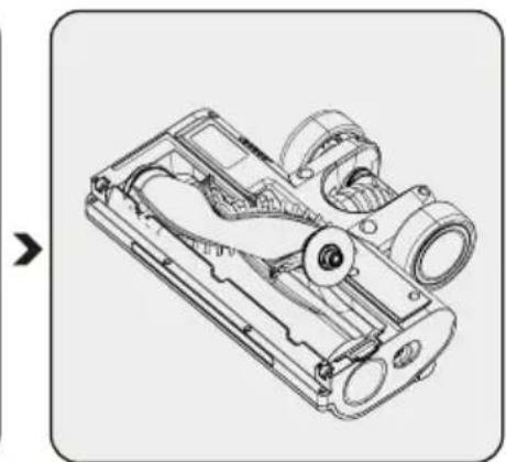BEKO PowerClean VRT 86325 VI - Cleaning of the brush - 4