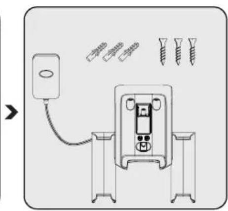 BEKO PowerClean VRT 86325 VI - Montimi i stacionit tkarikimit - 2