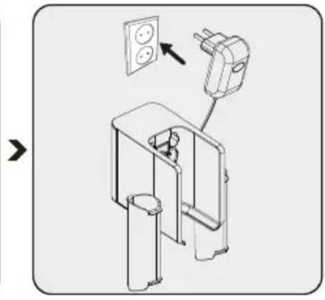 BEKO PowerClean VRT 86325 VI - Şarj yuvasınin takilması - 3
