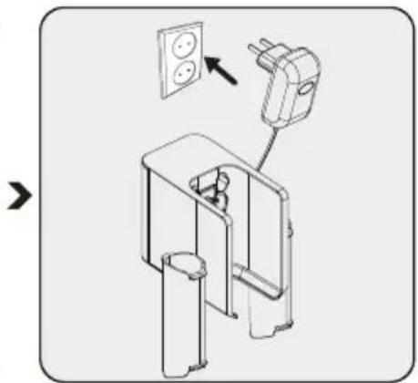BEKO PowerClean VRT 86325 VI - Installation of the charging dock - 3