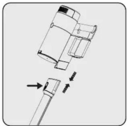 BEKO PowerClean VRT 86325 VI - Instalarea corpului și periei - 1