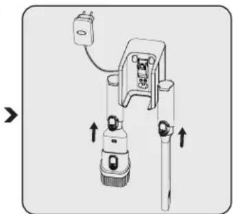 BEKO PowerClean VRT 86325 VI - Instalarea corpului și periei - 3