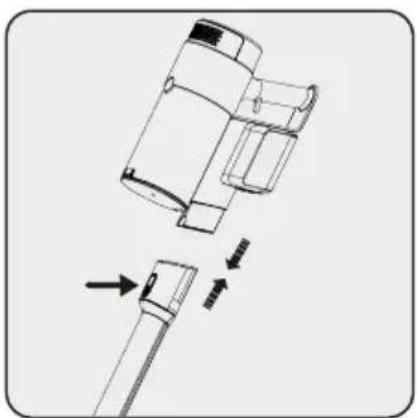 BEKO PowerClean VRT 86325 VI - Installation of the body and the brush - 1